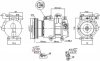 Компресор кондиціонера KIA FORTE (08-) 1.6 CRDI|KIA RIO II (JB) (05-) 1.5 CRDI|KIA SPECTRA II (LD) (04- -ua NISSENS 890232 (фото 6)