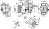 Компресор кондиціонера OPEL ASTRA J (09-) 1.8 I 16V|OPEL ASTRA J (09-) 2.0 I 16V TURBO|OPEL ASTRA J (09 -ua NISSENS 890263 (фото 7)