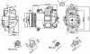 Компресор кондиціонера VOLKSWAGEN CRAFTER (2E, 2F) (06-) 2.0 TDI NISSENS 890412 (фото 6)