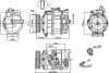 Компресор кондиціонера VW-TOUAREG 02- NISSENS 89091 (фото 11)