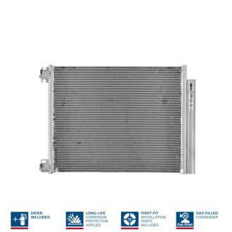 Конденсер кондиціонера NISSENS 941060