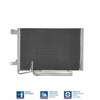 Конденсер кондиціонера NISSENS 94911