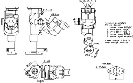 Клапан рециркуляції газів NISSENS 98423
