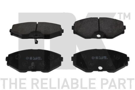 Колодки гальмівні дискові, комплект NK 222247