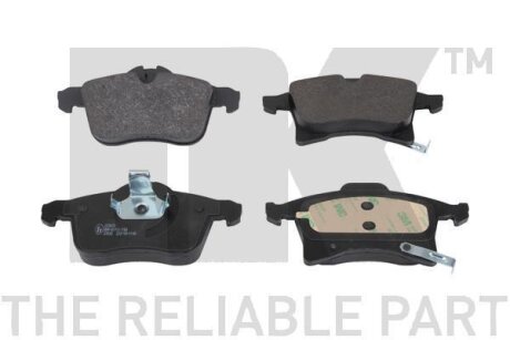 Колодки гальмівні дискові, комплект NK 223633