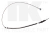 Трос ручного гальма ЗЗАДУ ПРАВОРУЧ OPEL; VAUXHALL; CHEVROLET CORSA 1.3 CDTI 09.2003 - 09.2006; CORSA 1 -ua NK 9036111 (фото 1)