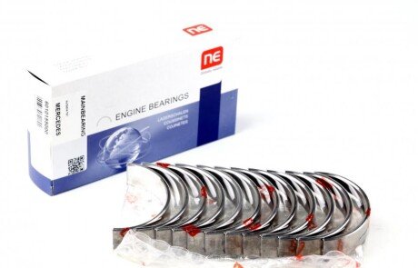 Вкладиші корінні MB Sprinter/MB310 OM602 2.9TDI (+0.50) = 6010155000 (opt-om) NPR 180 010 0008 21