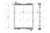 Радіатор охолодження SCANIA P,G,R,T DC11.08-DT12.12 09.04- NRF 519743 (фото 5)