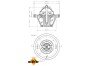 Термостат VW Polo/Skoda Fabia 1.4 99-14/Roomster 1.4 07-15 (83°) UA63 NRF 725066 (фото 5)
