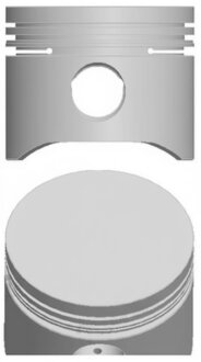 Поршень RENAULT 58.0 0.8 1962-1989 NURAL 87-333300-00