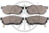 Гальмівні колодки дискові Optimal BP-09401 (фото 2)