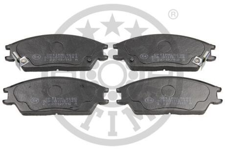Тормозные колодки дисковые Optimal BP-09680