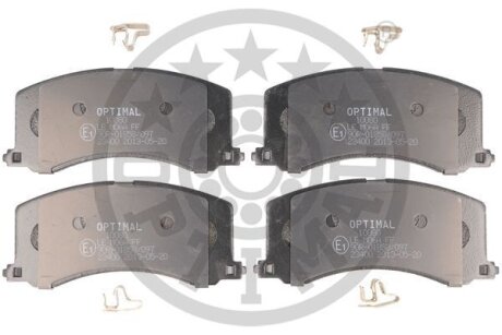 Тормозные колодки дисковые Optimal BP-10080