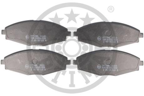 Тормозные колодки дисковые Optimal BP-10313