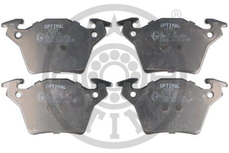 Тормозные колодки дисковые Optimal BP-10355