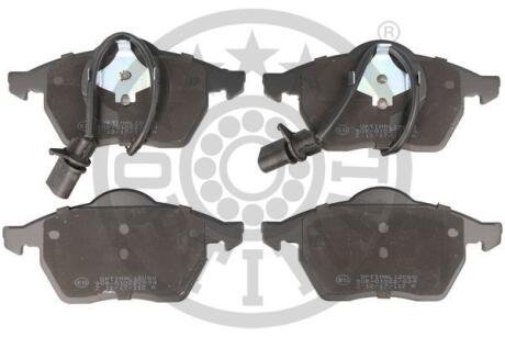 Тормозные колодки дисковые Optimal BP-12080