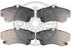 Тормозные колодки дисковые Optimal BP-12089 (фото 1)