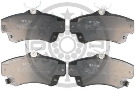 Тормозные колодки дисковые Optimal BP-12089