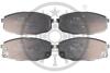 Тормозные колодки дисковые Optimal BP-12135 (фото 1)