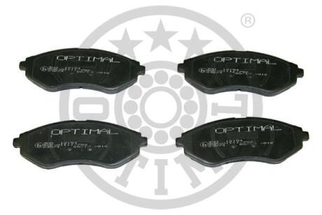 Тормозные колодки дисковые Optimal BP-12154