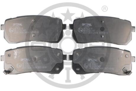 Тормозные колодки дисковые Optimal BP-12282
