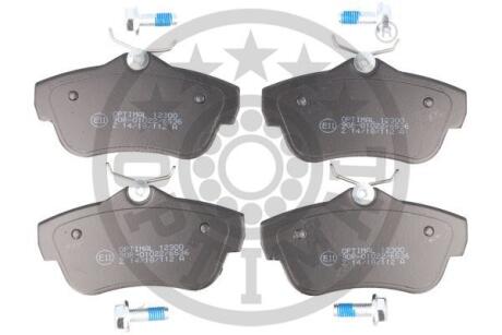 Тормозные колодки дисковые Optimal BP-12300