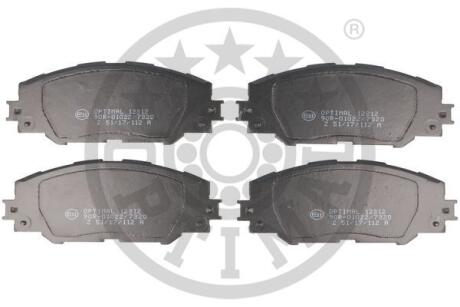 Тормозные колодки дисковые Optimal BP-12312