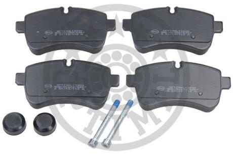 Гальмівні колодки дискові Optimal BP-12339