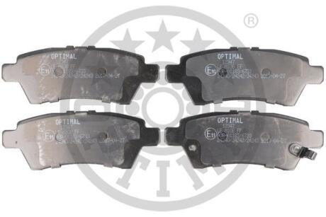 Тормозные колодки дисковые Optimal BP-12347