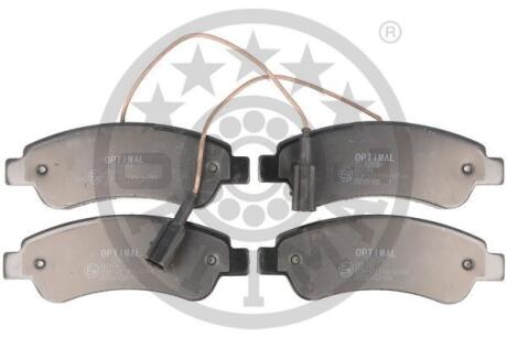 Тормозные колодки дисковые Optimal BP-12654