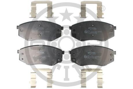 Тормозные колодки дисковые Optimal BP-12664