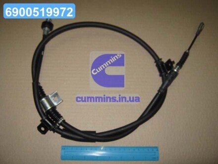 Трос ручного гальма - KIA CERATO 04-06 правий. PARTS-MALL PTB-370
