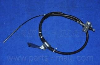 Трос ручного тормоза (произ-во) PARTS-MALL PTD-010