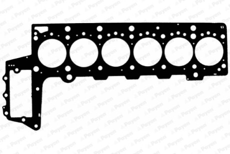 Прокладка головки блока металева Г/Б BMW M57 D25 00- 1.65MM 3! Payen AC5340