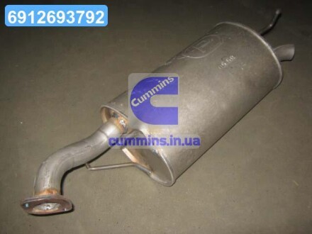 Глушник задн. CHEVROLET AVEO хетчбек POLMOSTROW 05.59