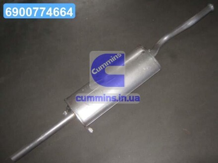 Глушник задн. ВАЗ 21099 POLMOSTROW 11.17