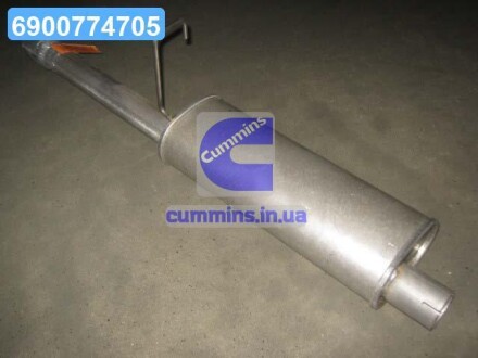 Резонатор ГАЗ 3302 402дв. довгий (петля) POLMOSTROW 40.12