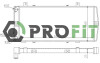 Радіатор охолоджування РАДИАТОР SKODA FELICIA 95-01 -ua PROFIT 1740-0018 (фото 1)