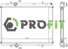 Радіатор охолоджування РАДИАТОР CITROEN BERLINGO 05-11. PEUGEOT PARTNER 05-15 (1.6HDI) (MT) -ua PROFIT 1740-0089 (фото 1)