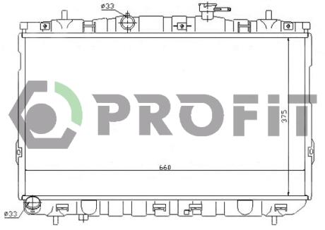 Радиатор охлаждения PROFIT 1806A1
