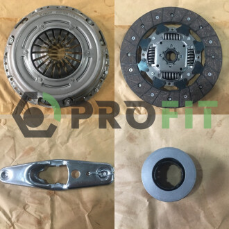 Комплект сцепления К-Т СЦЕПЛ. (КОРЗ./ДИСК/ПОДШ.) VW/AUDI/SEAT/SKODA 00- PROFIT 2525-1039