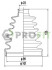 Пыльник ШРКШ резиновый + смазка ПЫЛЬНИК К-Т HONDA ACCORD 03-08. CIVIC 01-. CR-V 95-07 ВНЕШН. PROFIT 2710-0054 XLB (фото 1)