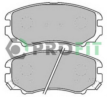 Колодки тормозные дисковые передние HYUNDAI SONATA 2,0 2,7 01- TUCSON 2,0 2,7 04-, COUPE 1,6 2,0 2,7 02 PROFIT 5000-1733