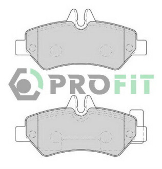 Колодки тормозные дисковые задние MB SPRINTER 906,VW CRAFTER 06.2006- PROFIT 5000-1780