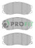Колодки гальмівні дискові ПЕРЕДН OPEL ANTARA, 2.4, 3.2 V6, 2.0 CDTI 05/06- CHEVR CAPTIVA 2.0-3.2 06- -ua PROFIT 5000-1934 (фото 1)