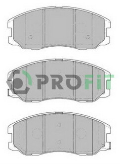 Колодки гальмівні дискові ПЕРЕДН OPEL ANTARA, 2.4, 3.2 V6, 2.0 CDTI 05/06- CHEVR CAPTIVA 2.0-3.2 06- -ua PROFIT 5000-1934