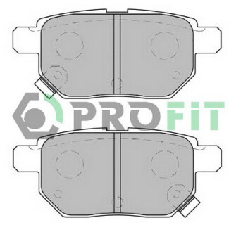 Колодки тормозные дисковые задние TOYOTA COROLLA 03-, AURIS, YARIS 07- PROFIT 5000-2013