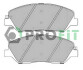 Колодки гальмівні дискові ПЕРЕДН HYUNDAI SANTA FE 06-. KIA SORENTO 2010-. SSANG YONG KORANDO 2011- -ua PROFIT 5000-2018 (фото 1)