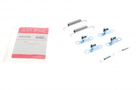 Комплект пружинок колодок стояночного тормоза QUICK BRAKE 105-0707