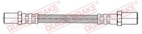 Фото гальмівний шланг QUICK BRAKE 23.004 Гальмівний шланг QUICK BRAKE 23.004